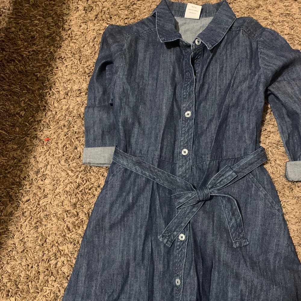 Denim dress
